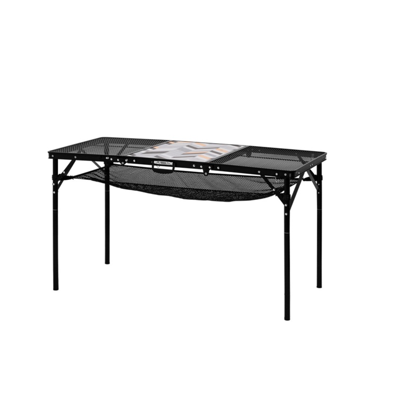 KZM Union Iron Mesh 3 Folding Table