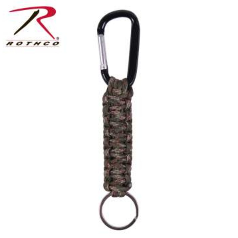 Rothco Paracord Keychain with Carabiner