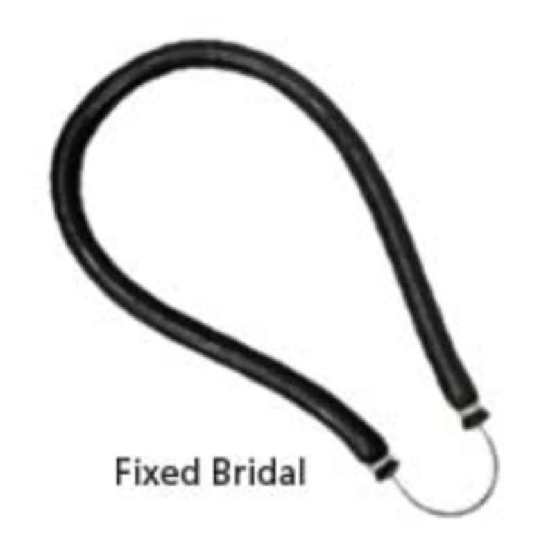 Land and Sea 12 X 5/8 Blackrubber Fix Birdle