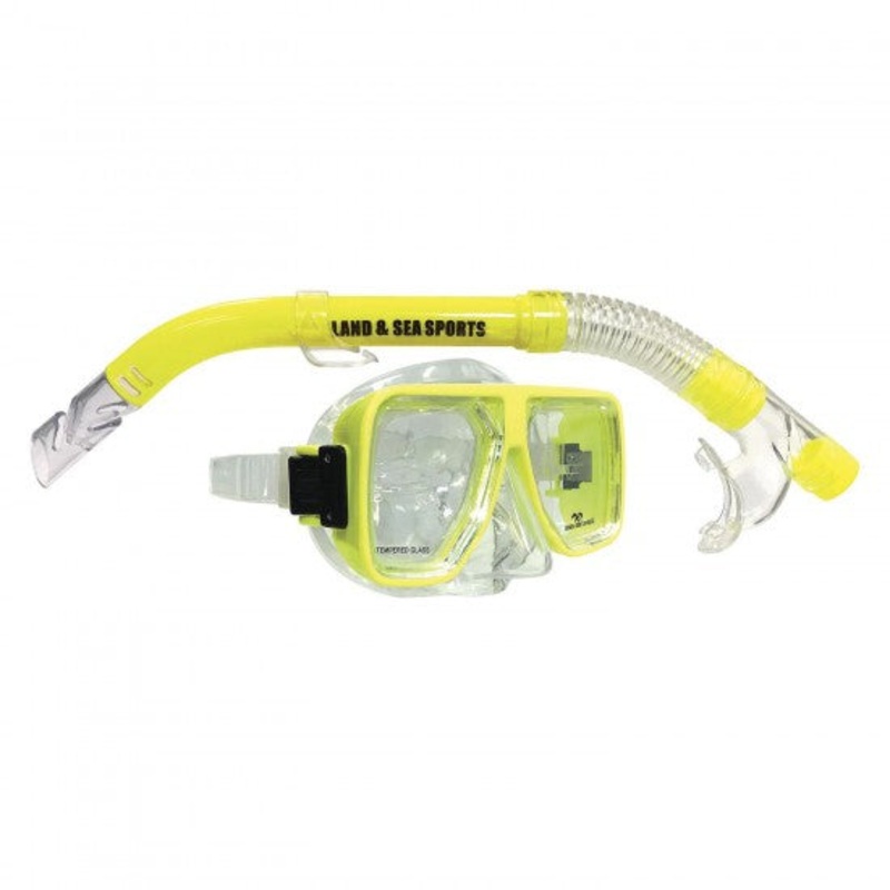 Land & Sea Bermuda Silicone Mask+Snorkel+Mesh Bag