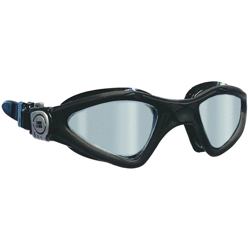 Land & Sea Mens Quick-Fit Silicone Goggles Black
