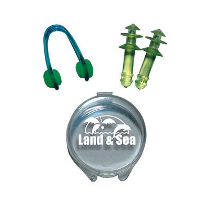Land & Sea Nose Clip & Ear Plug Set