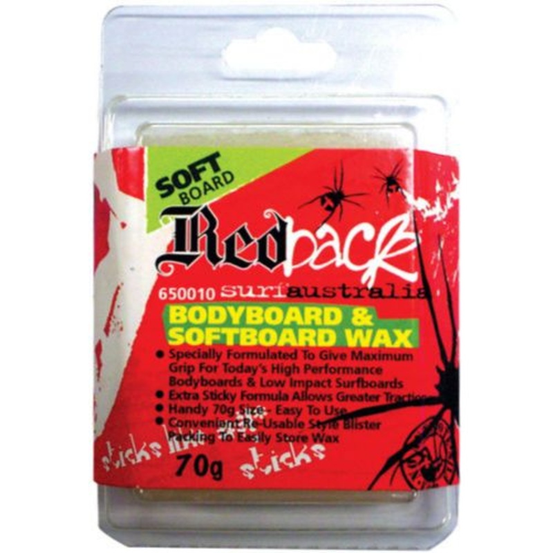 Land & Sea Redback BodyBoard & Soft Board Wax
