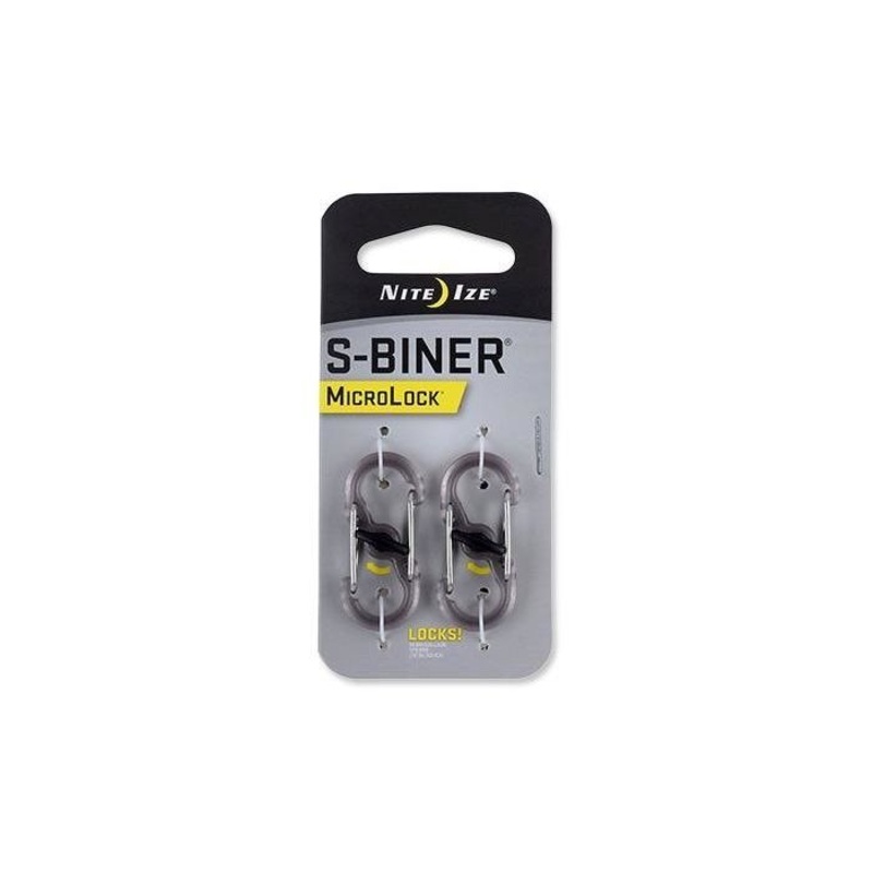 Nite Ize S-Biner MicroLock Plastic - 2pk