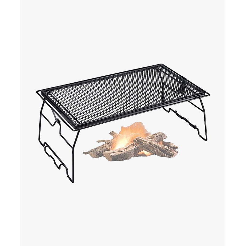 Campingmoon Stackable Steel Mesh Table