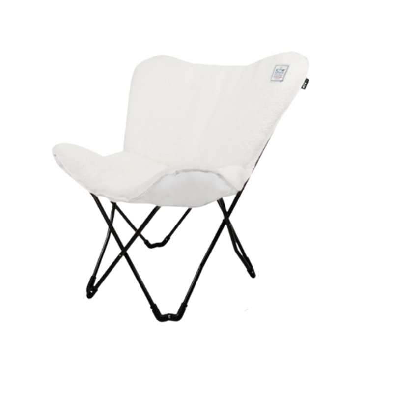KZM Cream Chair w/ Mesh Skin