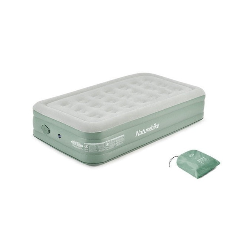 Naturehike PVC Heightened Air Mattress w/ Air Pump