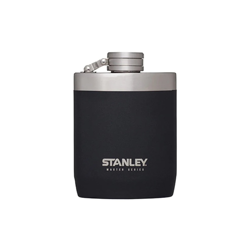 Stanley Master Unbreakable Hip Flask Black 8oz