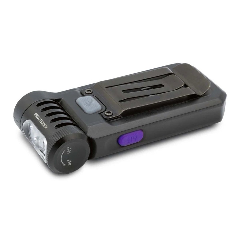 Fenix SW05R-UV Clip on Flashlight 150 Lumens