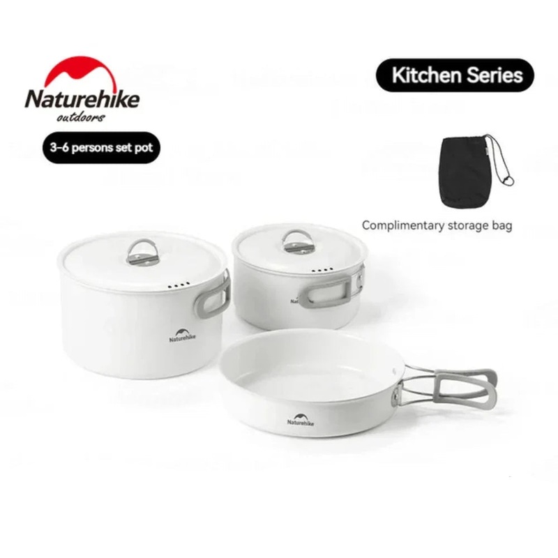 Naturehike Ceramic Non-Stick Pot Set