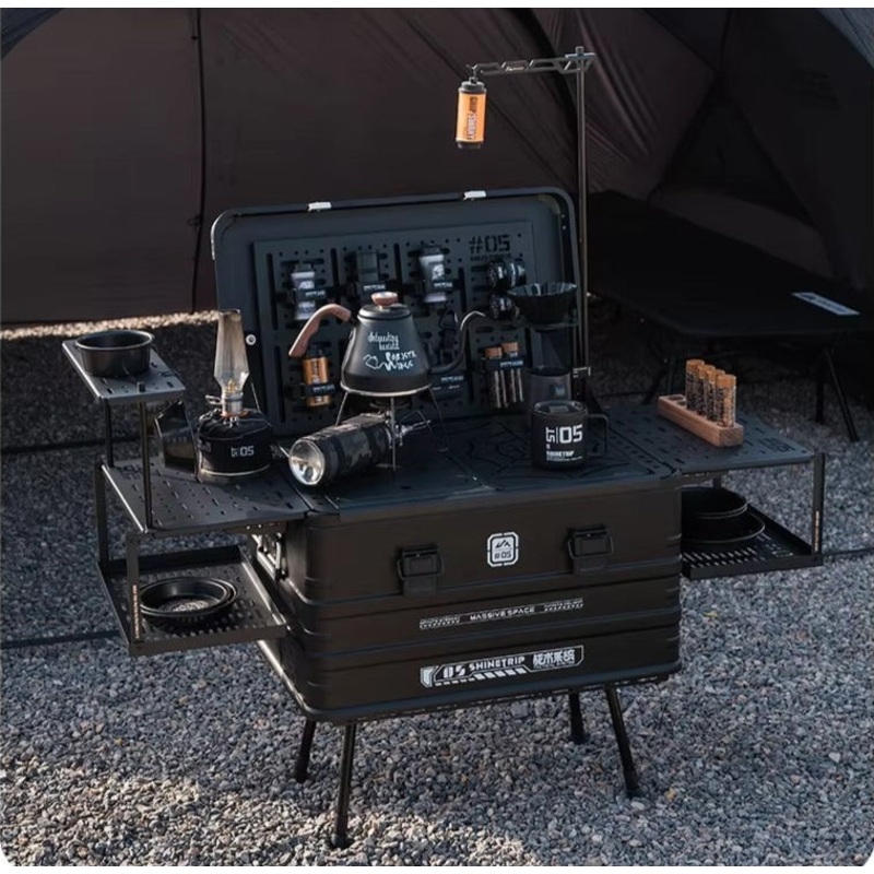 ShineTrip Large Coffee Box Alloy and Accessories