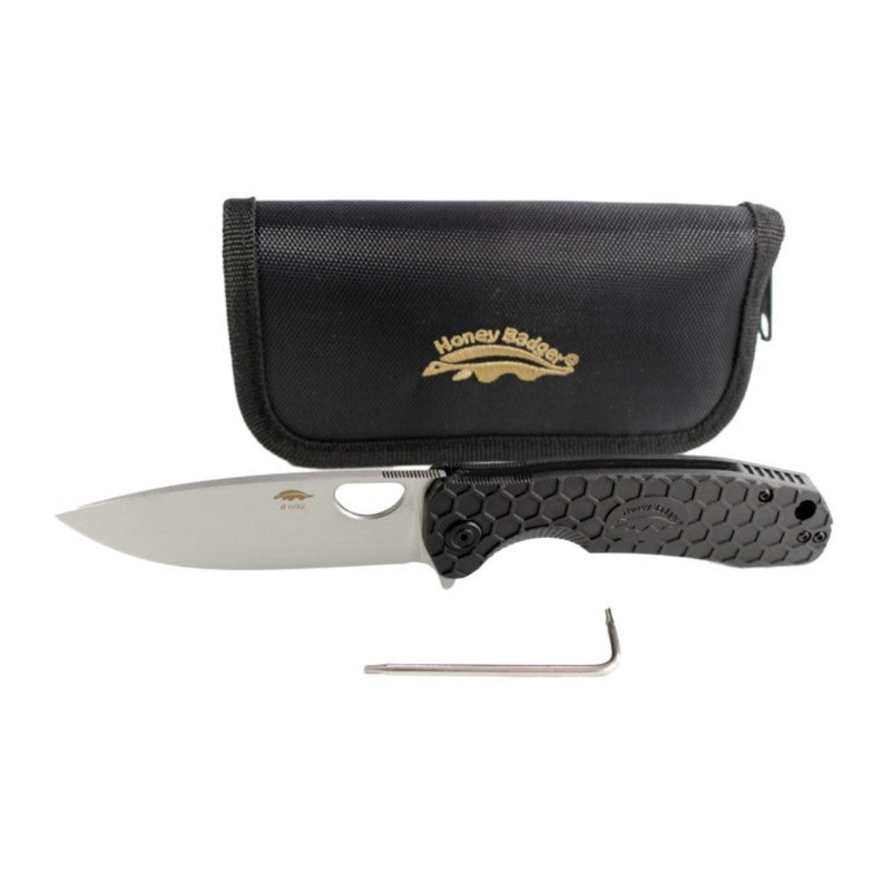 Honey Badger Ltd Edition Stonewash - Large Black