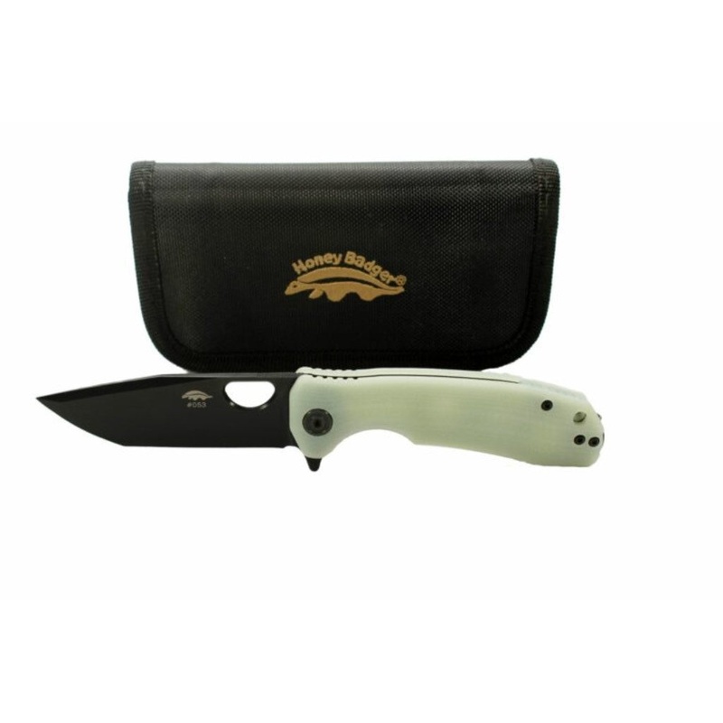 Honey Badger Ltd Edition Tanto Knife - Medium Jade