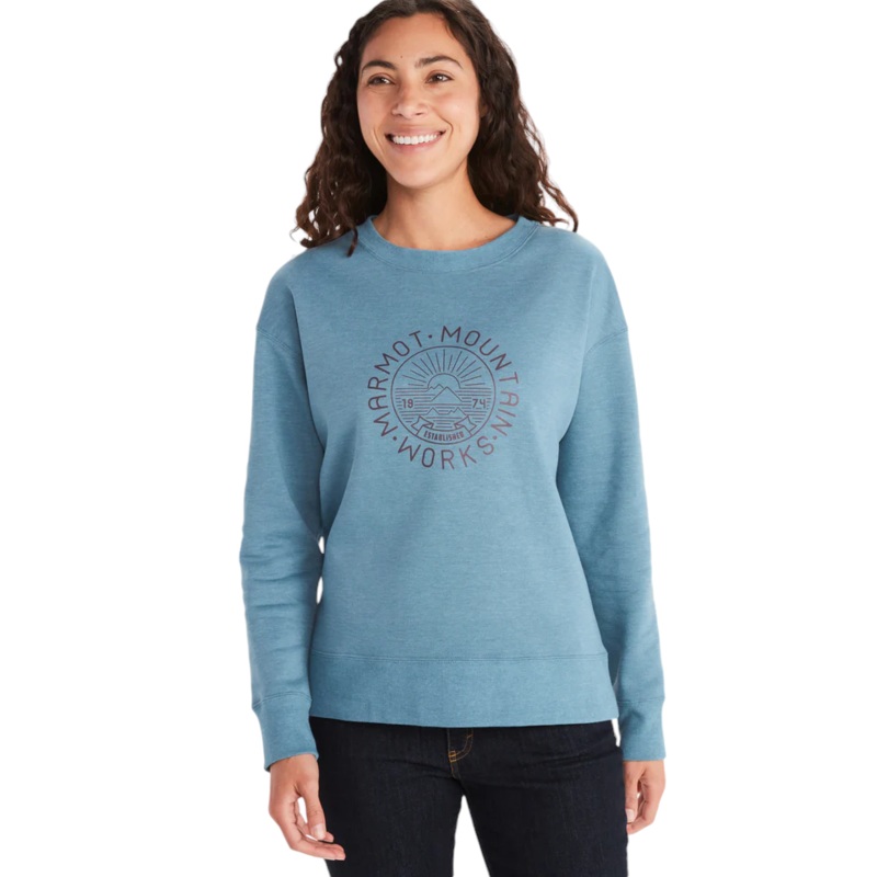 Marmot Women's Mountain Works CN Sweatshirt