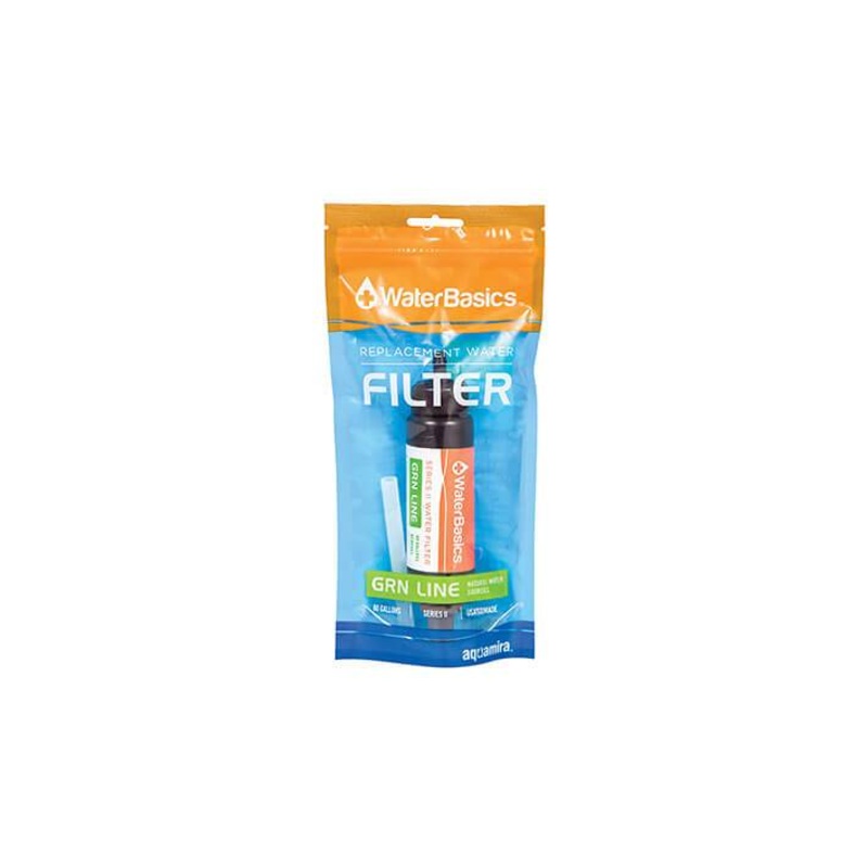Aquamira WaterBasics Replacement Filter, Green Line