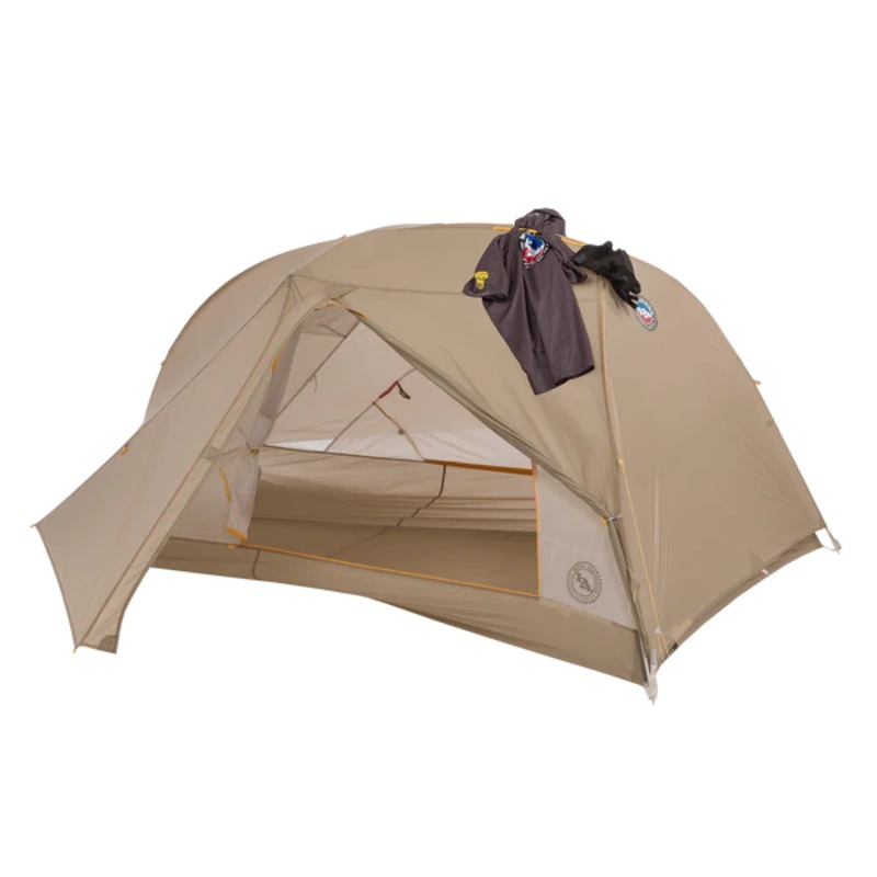 Big Agnes Tiger Wall UL2 Bikepack Solution Dye Tent/Footprint Bundle