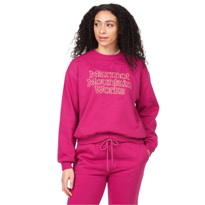 Marmot Womens Mountain Works Boxy Sweatshirt