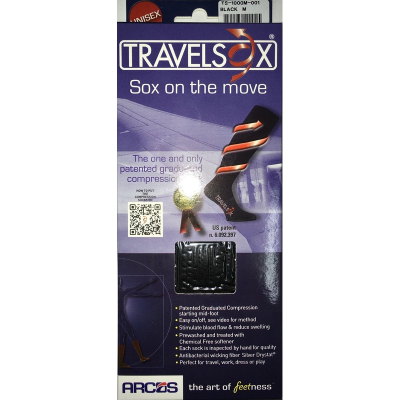 TravelSox Coolmax Compression Travel Socks
